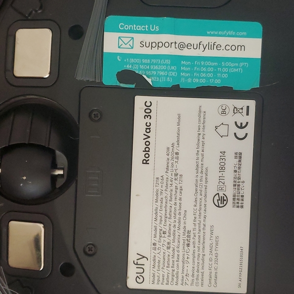 Eufy Robovac 30c Robot Vacuum Cleaner with Boundary Strips - Picture 3 of 3